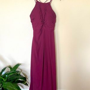 Azazie Maroon Bridesmaid Dress